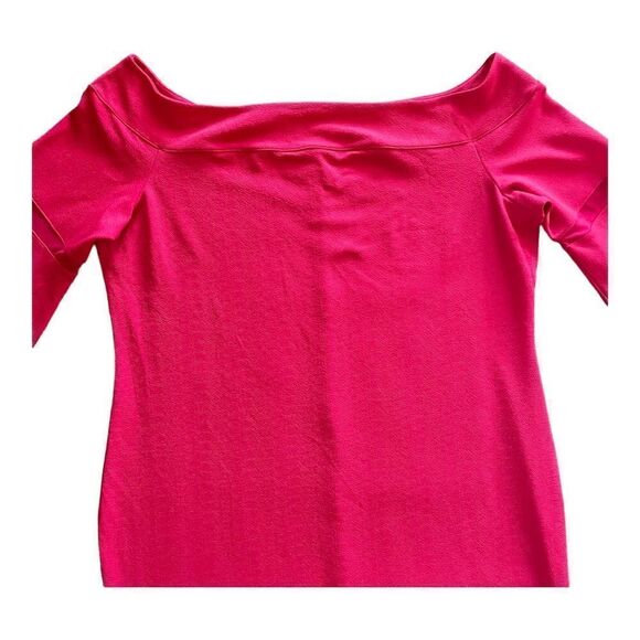 Bold Elements Red Off the Shoulder Bell Sleeve Bodycon Midi Dress SZ 3X BNWT - Picture 5 of 14